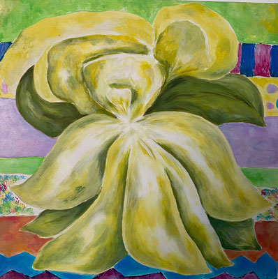 Il Circo - olio su tela - 35x35