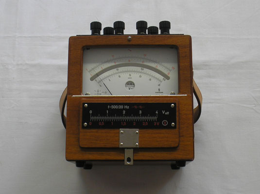 Bild 420 - Siemens & Halske Berlin - Multimeter Q23 W4 077 - Post - Fertigungsjahr 1965