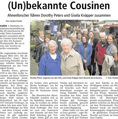Hellweger Anzeiger Kamen vom 26.09.2012