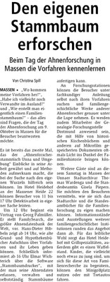 Hellweger Anzeiger Unna vom 21.09.2010