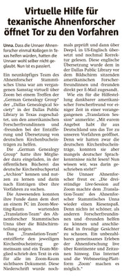Hellweger Anzeiger Unna vom 17.11.2022