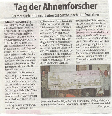 Stadtspiegel Unna vom 29.09.2010