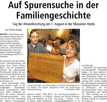 Hellweger Anzeiger Unna vom 20.07.2009
