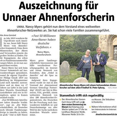 Hellweger Anzeiger Unna vom 03.10.2018