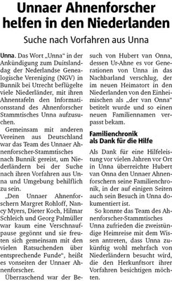 Hellweger Anzeiger Unna vom 06.02.2020