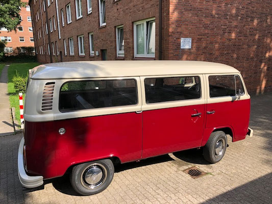 VW Bulli T2 Oldie Tour Hamburg Stadtrundfahrt