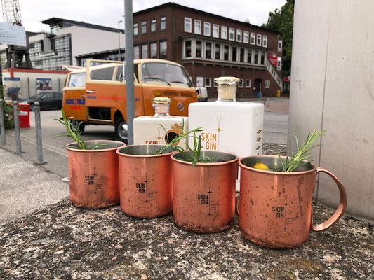 VW Bulli T2 Oldie Tour Hamburg Stadtrundfahrt Gin Tonic