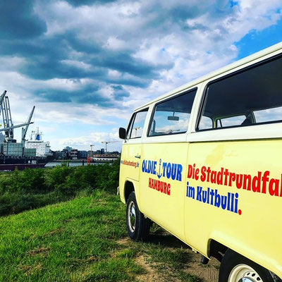 VW Bulli T2 Oldie Tour Hamburg Stadtrundfahrt