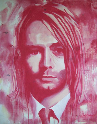 Cobain, Acryl / Holzplatte 100 *80