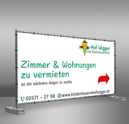 Bauzaun Kinderbauernhof Wigger