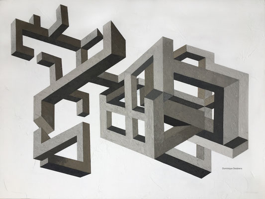 Le sphinx de Turing — 36 x 48"