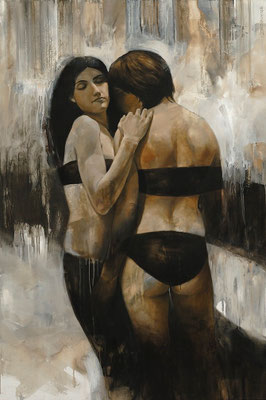 Sam et Éli — 72 x 48"