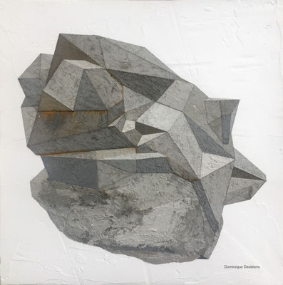 Le troyen du Crétacé — 24 x 24"