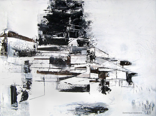 Paysage abstrait #7 — 18 x 24"