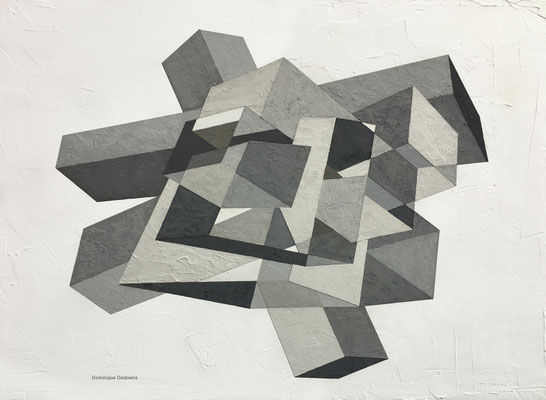 L'étoile de Babel — 36 x 48" — vendu / sold