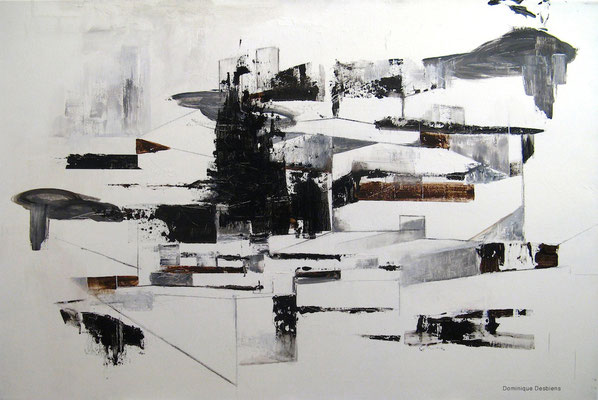 Paysage abstrait #10 — 24 x 36"