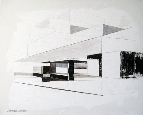 Architecture abstraite #18 — 16 x 20"