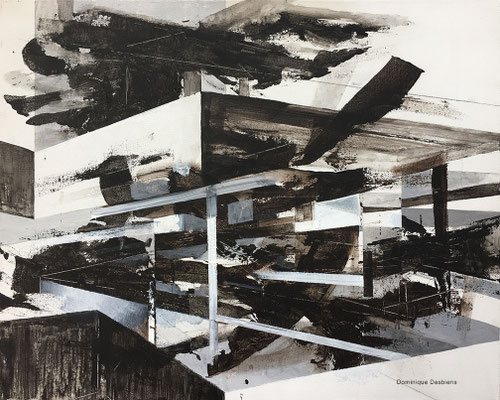 Architecture abstraite #43 — 20 x 24"