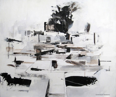 Paysage abstrait #11 — 20 x 24"  — vendu / sold