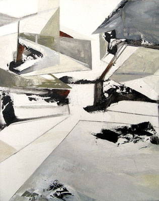 Architecture abstraite #15 — 20 x 16" — vendu / sold