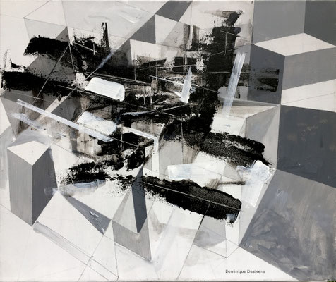Architecture abstraite #44 — 20 x 24"
