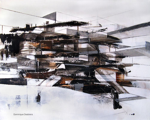 Architecture abstraite #21 — 16 x 20" — vendu / sold