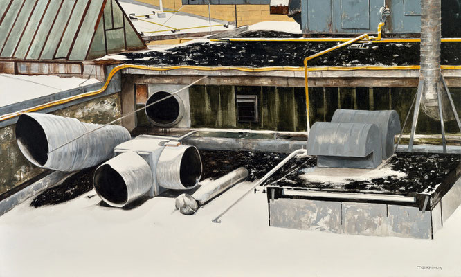 Toit d'Amérique #2.25 — 36 x 60"