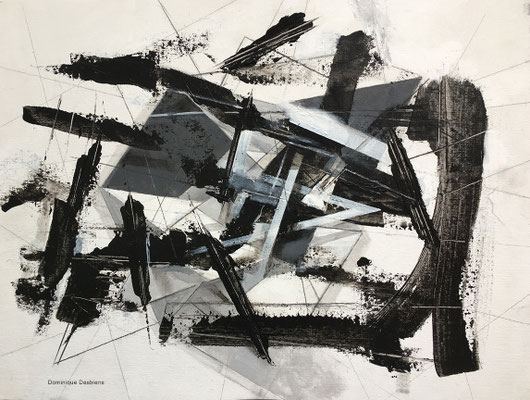 Architecture abstraite #45 — 18 x 24"
