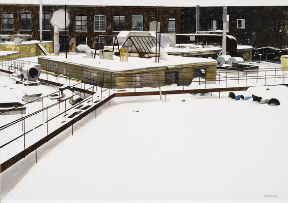 Toit d'Amérique #2 — 60 x 84" — vendu / sold