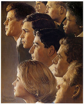 The Peace Corp by Norman Rockwell