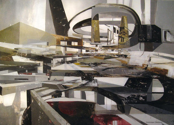 Architecture abstraite #A — 60 x 84"