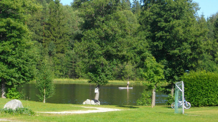 Stehpaddler am Nagler See