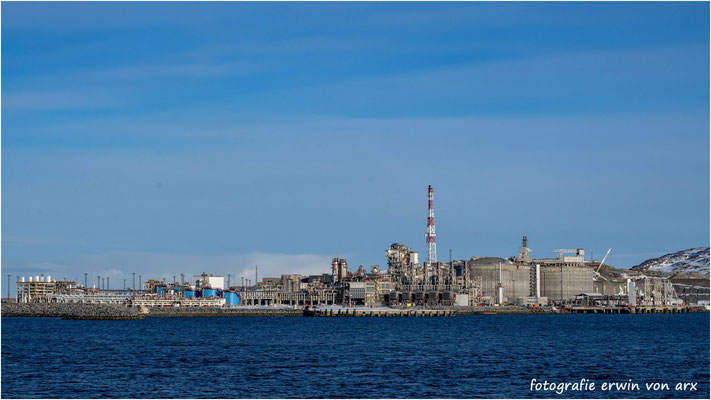 Die Flüssiggas-Anlage bei Hammerfest