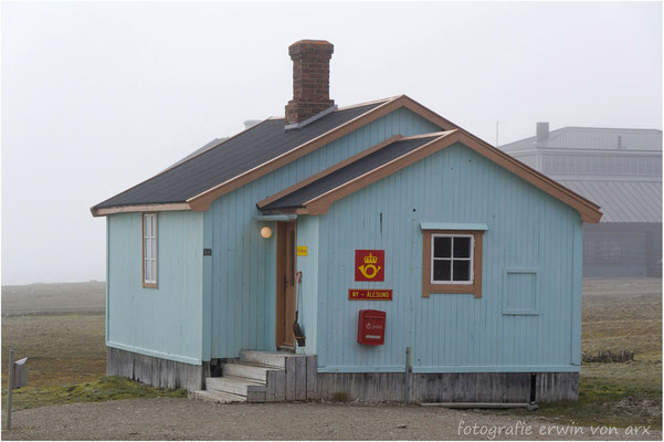 NY ALESUND, hier ist auch die nördlichste Poststelle der Welt