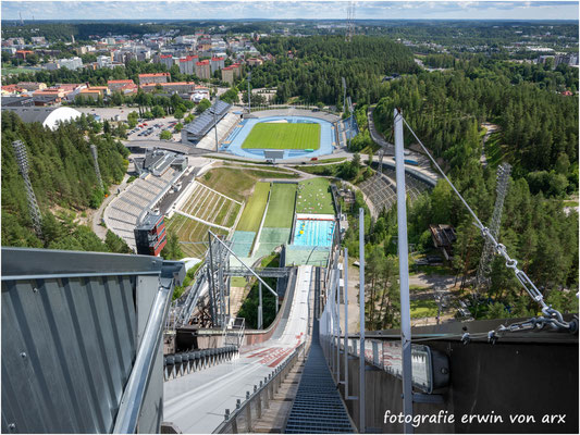 Sprungschanzen in Lahti, Grossschanze ganz oben