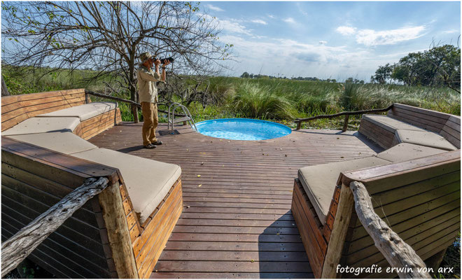 Camp Shinde Footstep, Okawango Delta