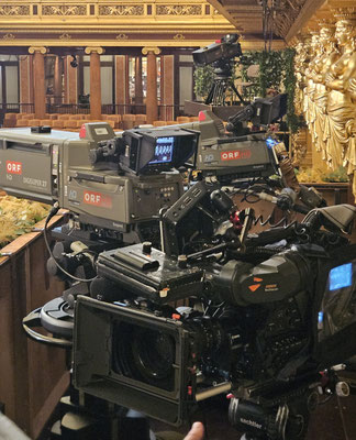 Proben Silvesterkonzert & Neujahrskonzert (ORF)