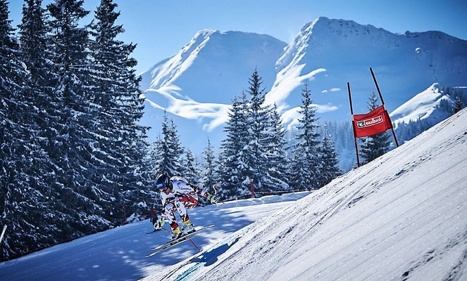 FIS Schiweltcup Herren RTL & Slalom Saalbach-Hinterglemm