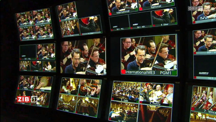 Proben Silvesterkonzert & Neujahrskonzert (ORF)