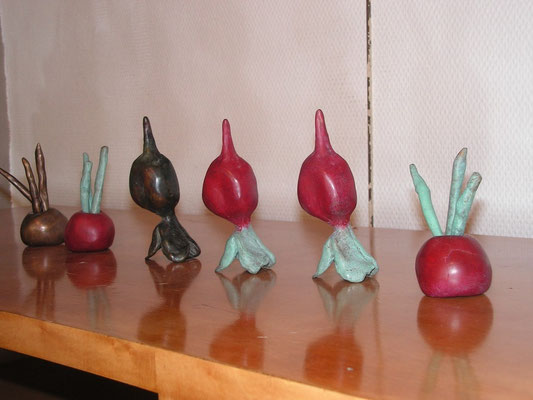 radis en bronze