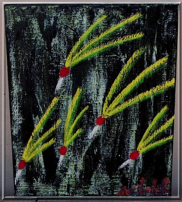 Toile peinte : 700 €