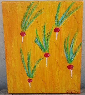 Toile peinte : 500 €