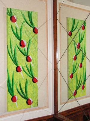 Toile peinte : 700 €