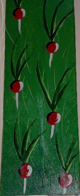 Toile peinte : 700 €