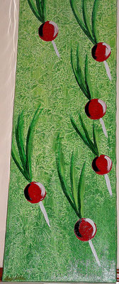 Toile peinte : 700 €