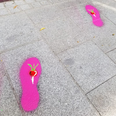 "Pas-Radis" (street Art).