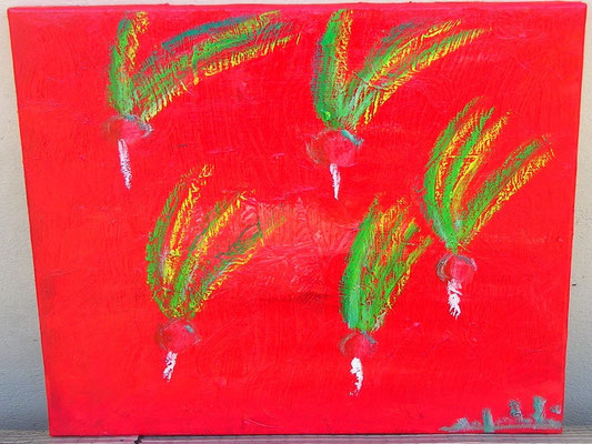 Toile peinte : 500 €