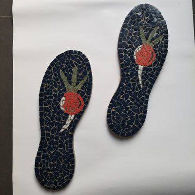 "Pas-Radis" en mosaïque