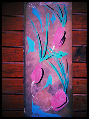 Toile peinte : 500 €