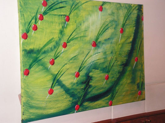Toile peinte :  1 300 €